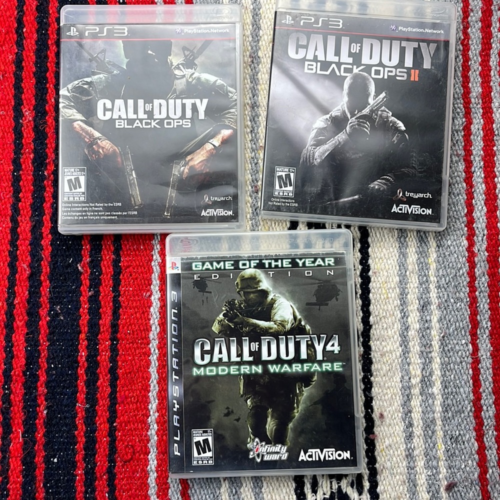 Bundle of 3 PS3 Games | Call of Duty Bundle